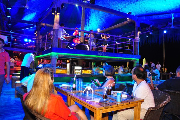Cinda at the Beach Bar